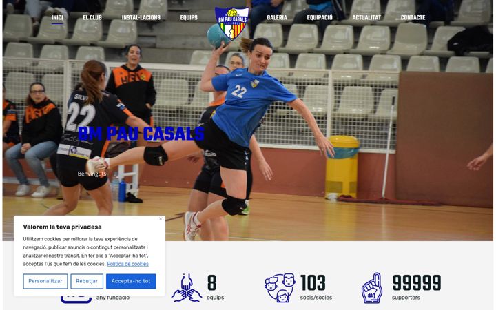 Screenshot ta' bmpaucasals.org