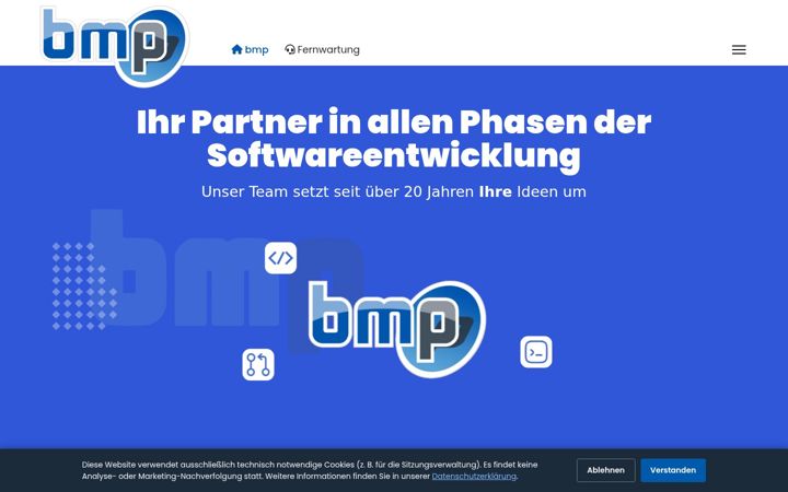 Screenshot of bmpgmbh.de