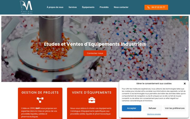 Screenshot of bmpi.fr