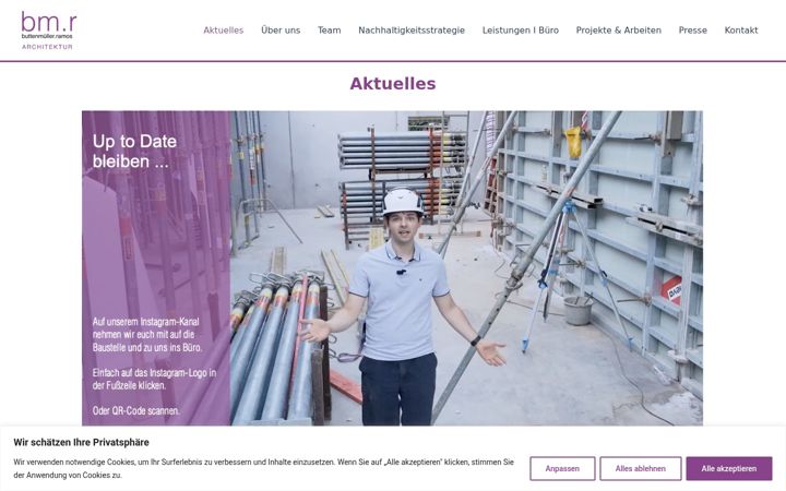 Screenshot of bmr-architektur.de