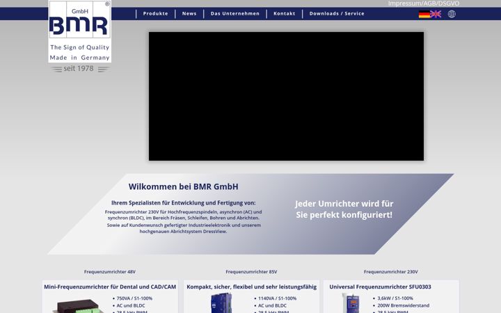 Screenshot of bmr-gmbh.de