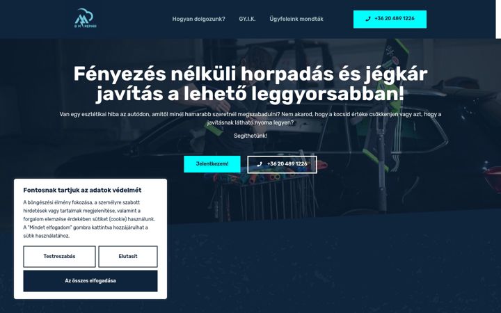 Képernyőkép: bmrepair.hu