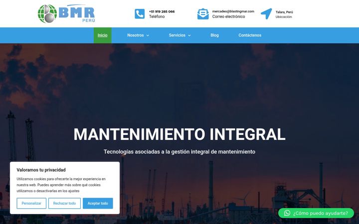 Képernyőkép: bmrperu.com