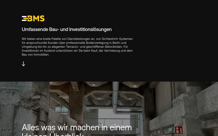 Képernyőkép: bms-global.de