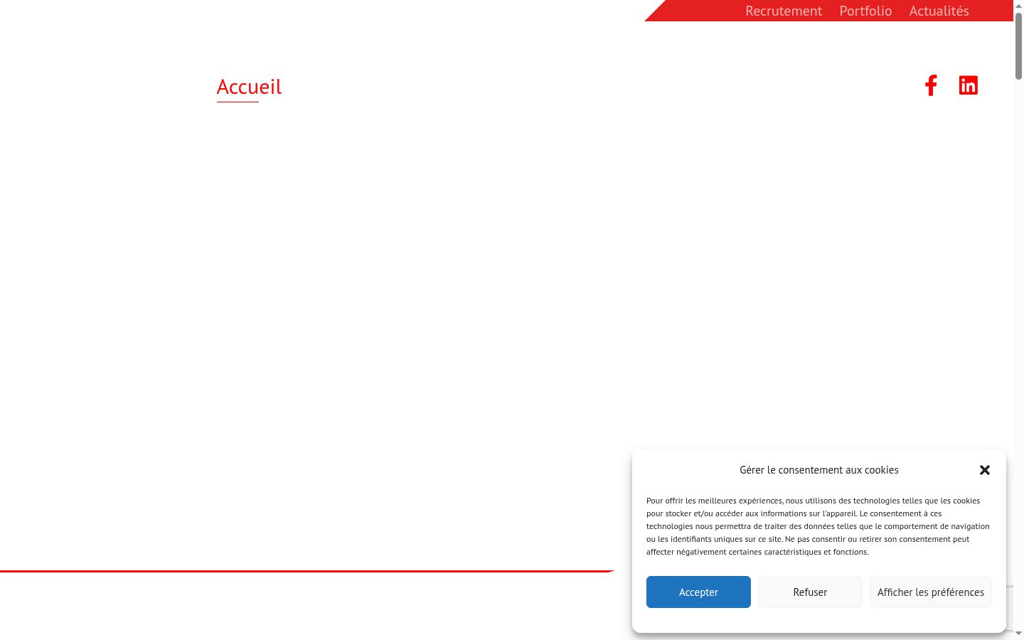 Snímka obrazovky banera súhlasu zobrazeného pred akoukoľvek interakciou
