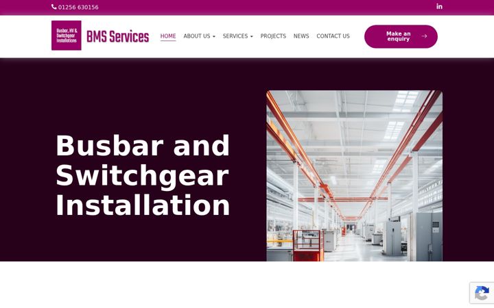 Екранна снимка на bms-services.co.uk