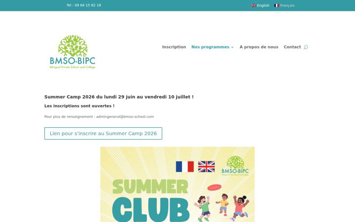 Snímek obrazovky bmso-montessori.com