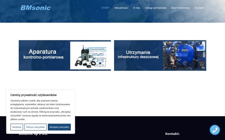 Screenshot of bmsonic.com.pl