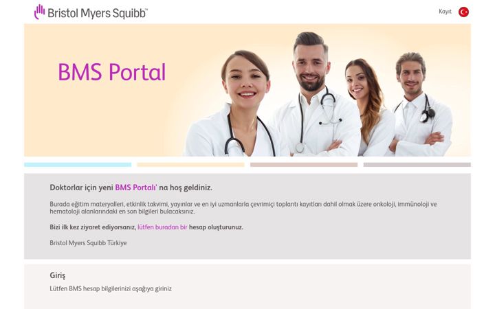 Ekraanipilt saidist bmsportal.com.tr