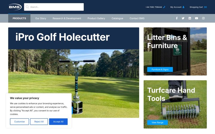 Screenshot of bmsproducts.com