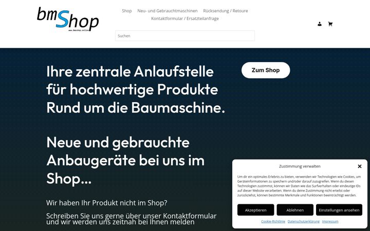Snímek obrazovky bmsshop.online