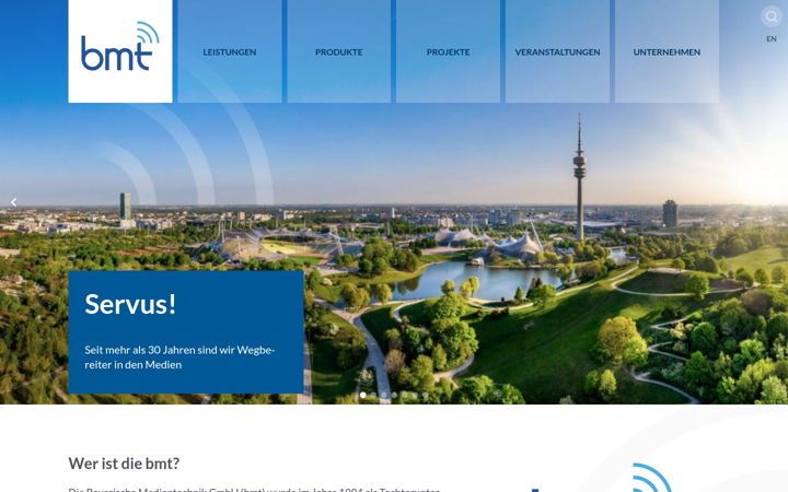 Screenshot of bmt-online.de