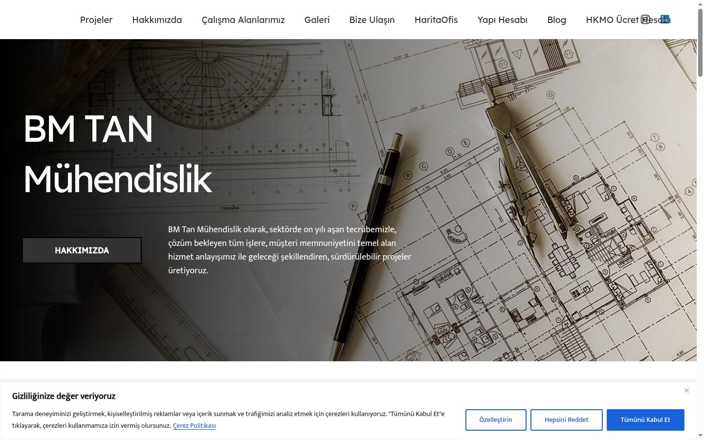 Screenshot tal-banner tal-kunsens muri qabel kwalunkwe interazzjoni