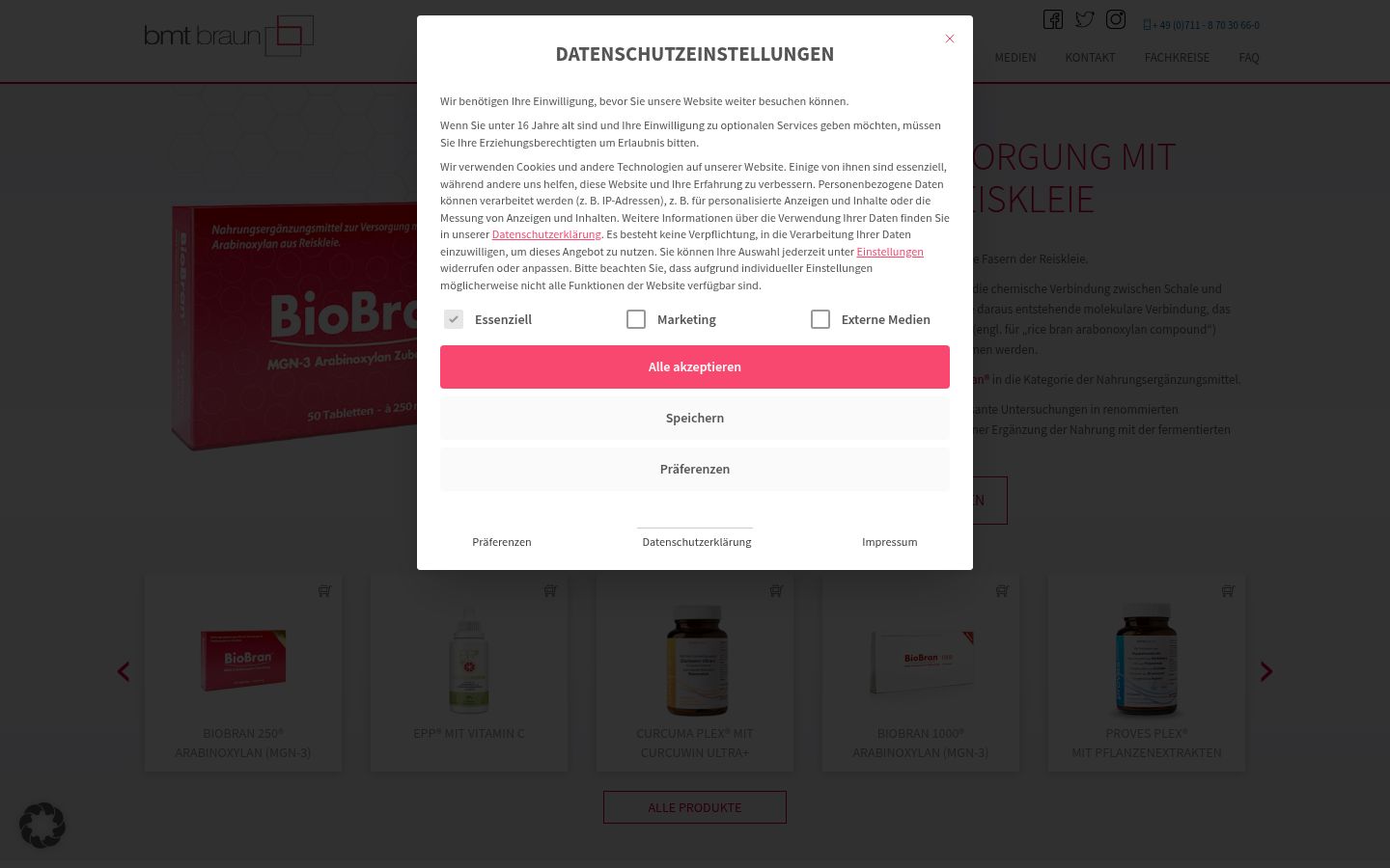Snímek obrazovky baneru souhlasu zobrazeného před jakoukoli interakcí