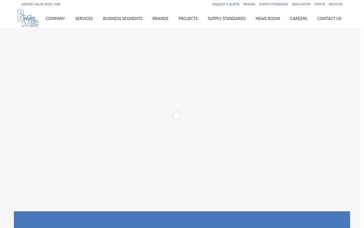 Screenshot of bmtc.ae