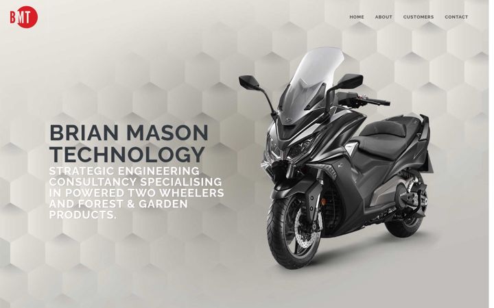 Screenshot of bmtechno.co.uk