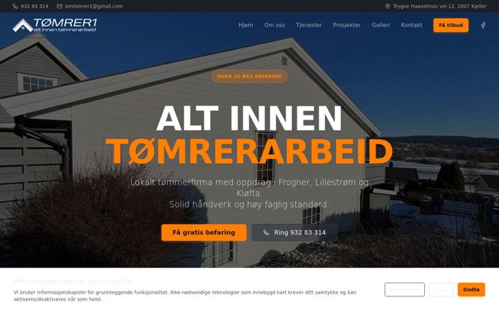 Screenshot of bmtomrer1.no