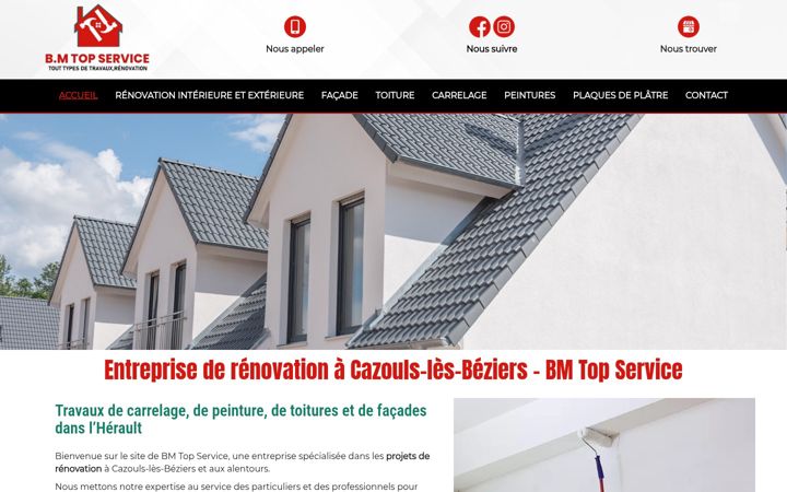 Screenshot of bmtopservice.fr