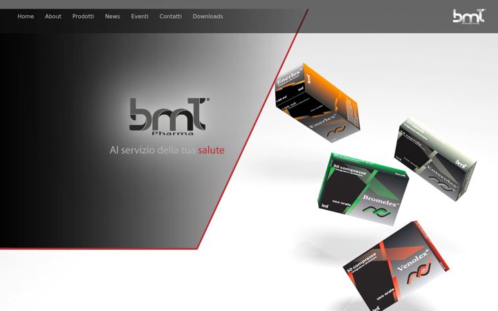 Screenshot of bmtpharma.com