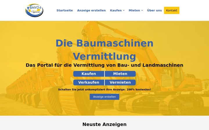 Ekraanipilt saidist bmv24.de