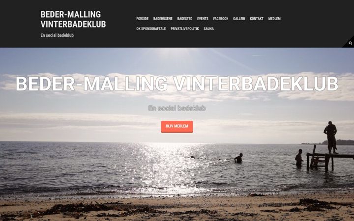 Screenshot of bmvklub.dk