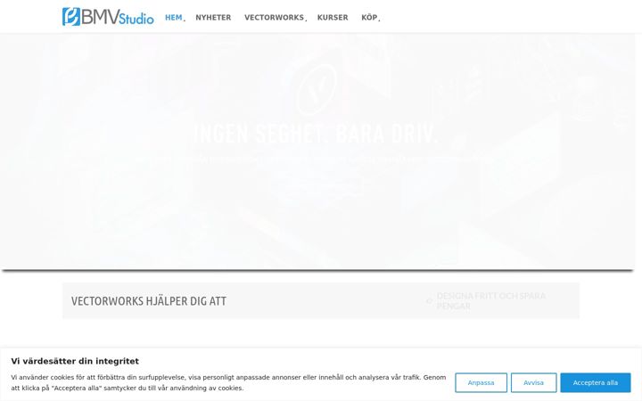 Screenshot of bmvstudio.se