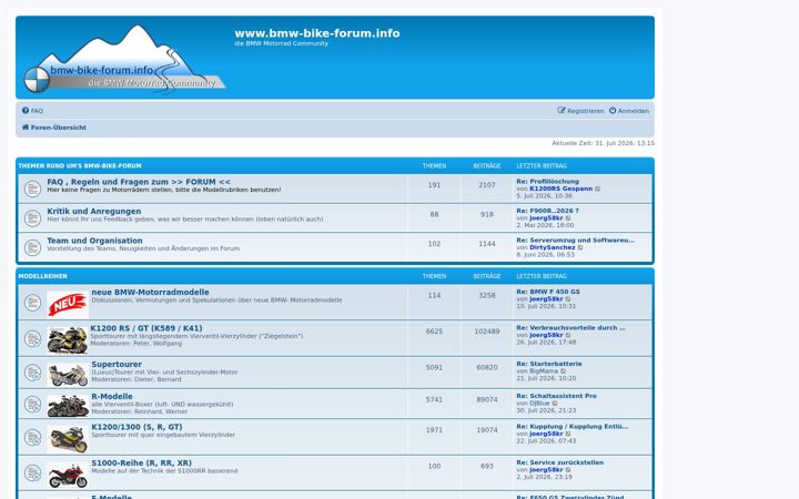 Screenshot of bmw-bike-forum.info