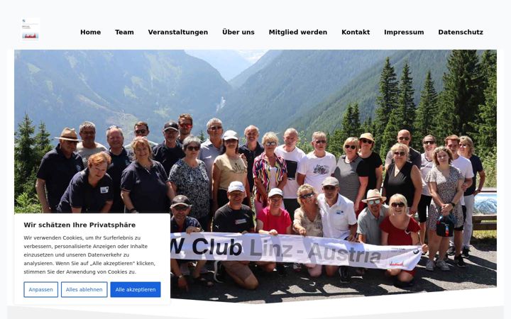 Screenshot of bmw-club-linz.at