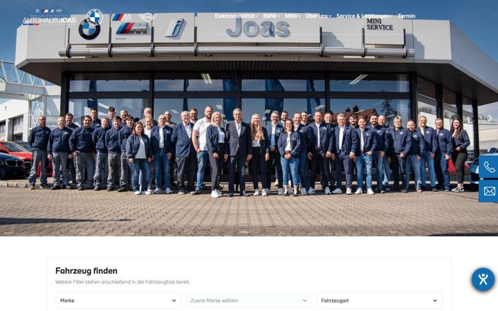 Screenshot of bmw-joas.de
