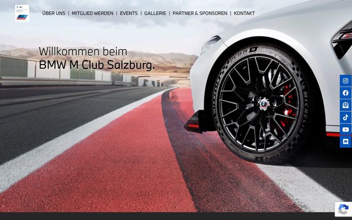 Screenshot of bmw-m-club-salzburg.at