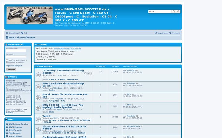 Screenshot of bmw-maxi-scooter.de