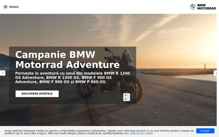 Screenshot του bmw-motorrad-grupwest.ro