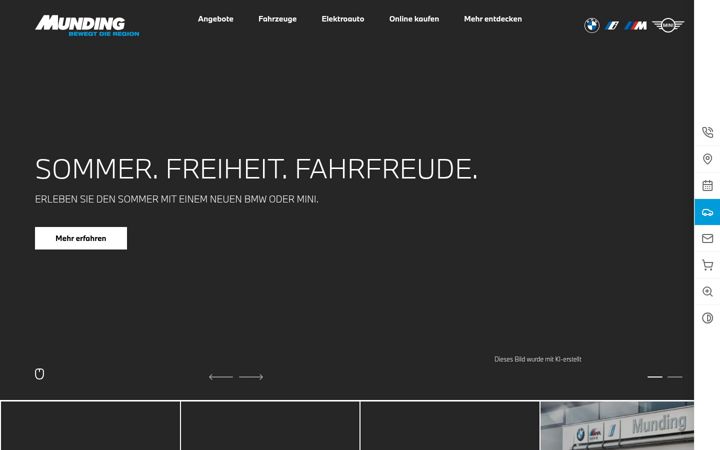 Screenshot του bmw-munding.de