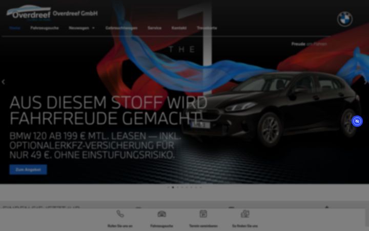 Screenshot of bmw-overdreef.de