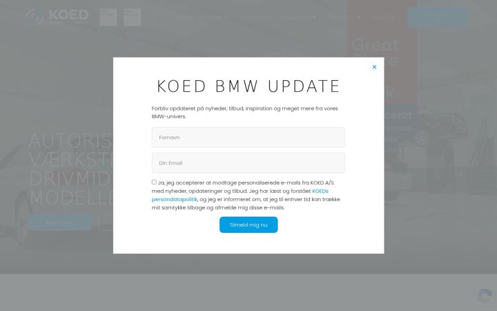 Ekraanipilt saidist bmw-service-koed.dk