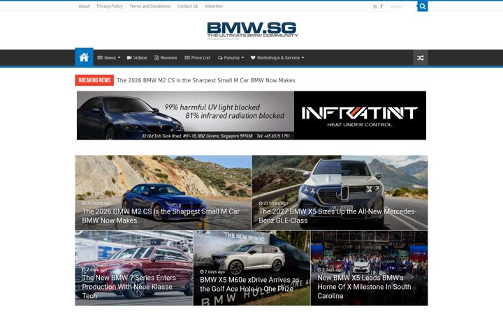 Captura de ecrã de bmw-sg.com