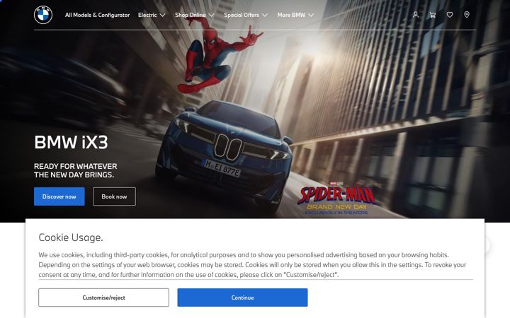 Screenshot of bmw.com.my