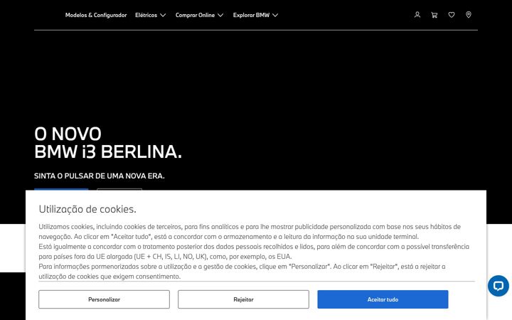 Screenshot of bmw.pt