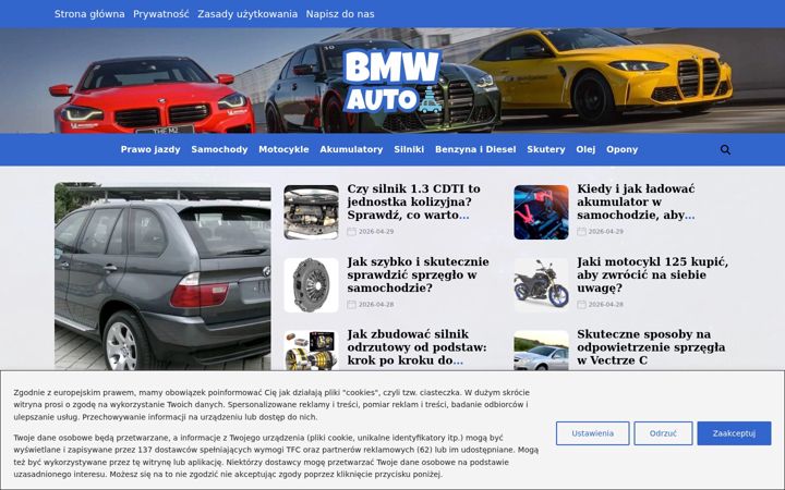 Screenshot of bmwauto.pl