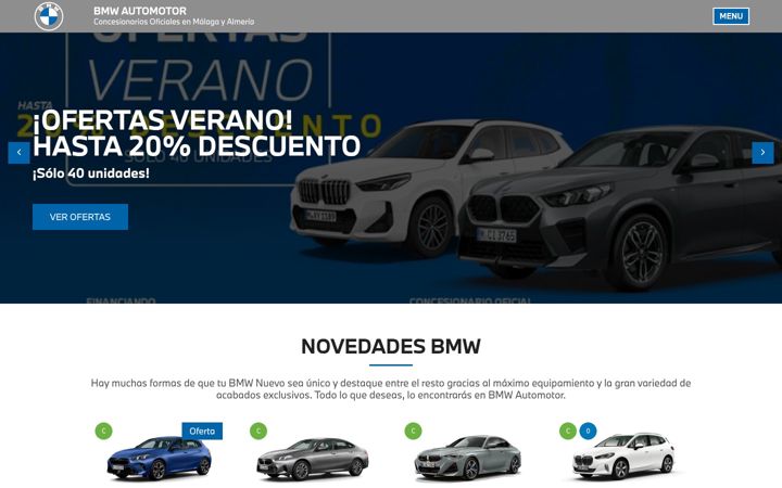 Screenshot of bmwautomotor.com
