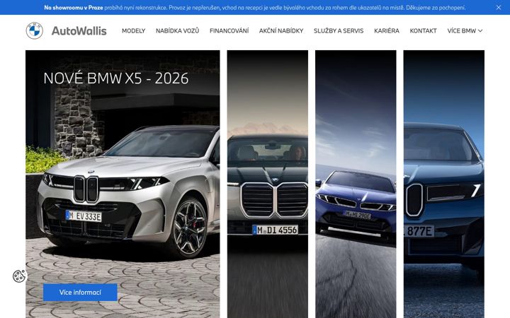 Screenshot of bmwautowallis-pardubice.cz