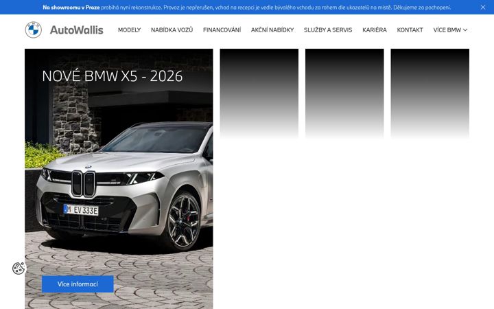 Screenshot of bmwautowallis-praha.cz
