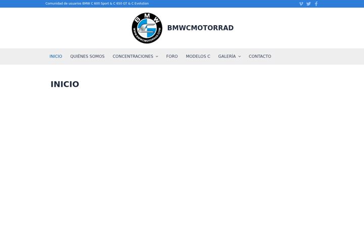 Screenshot of bmwcmotorrad.com