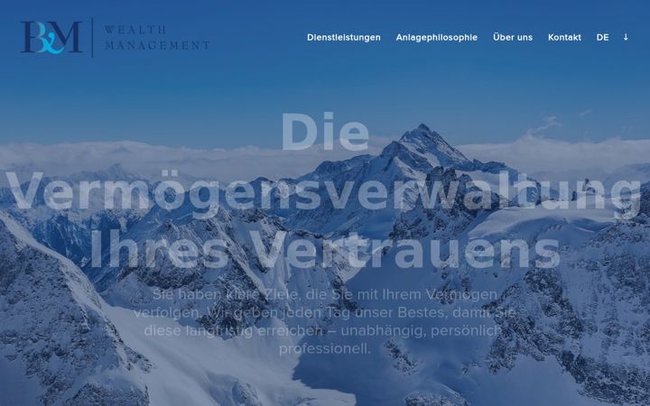 Screenshot of bmwealth.ch