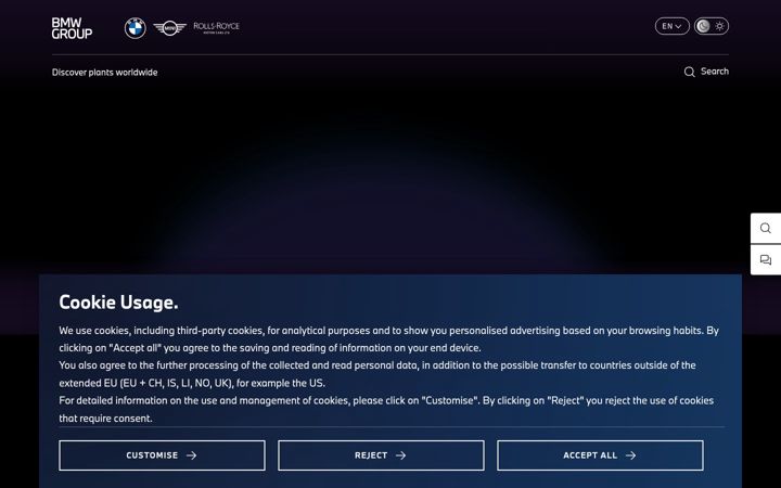Screenshot of bmwgroup-werke.com
