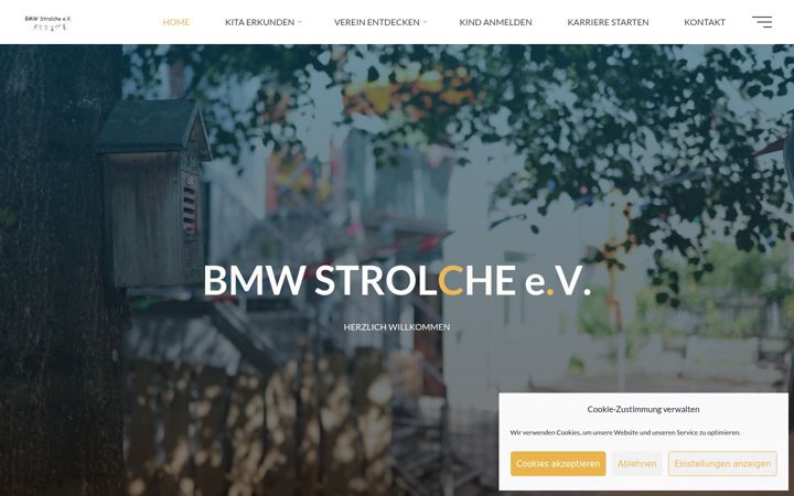 Screenshot of bmwstrolche.de