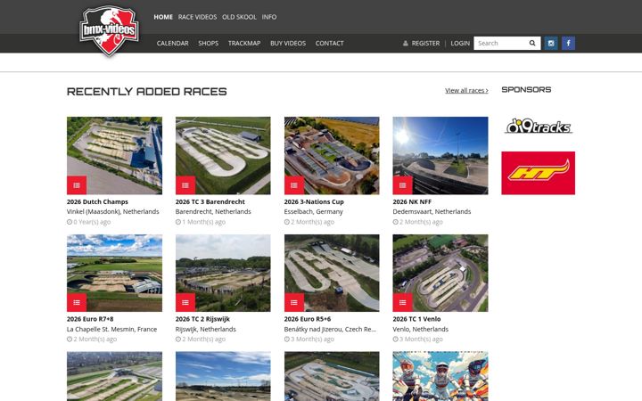 Screenshot of bmx-videos.com