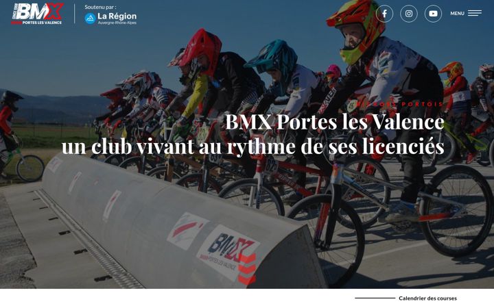 Zrzut ekranu bmxporteslesvalence.fr