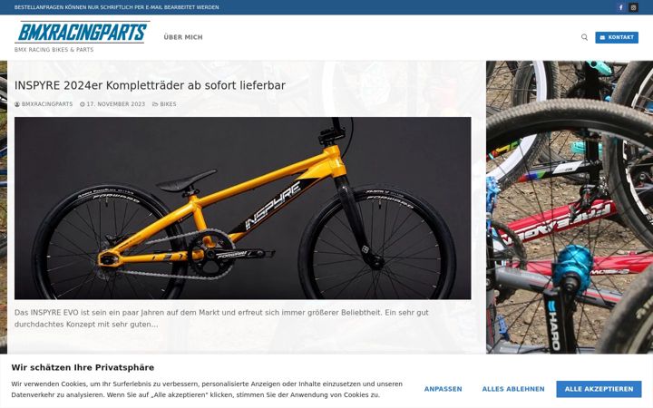 Screenshot of bmxracingparts.de
