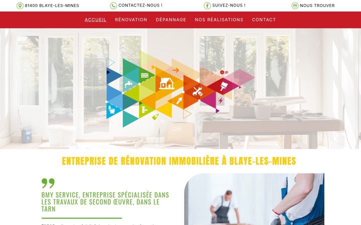 Screenshot of bmy-services.fr